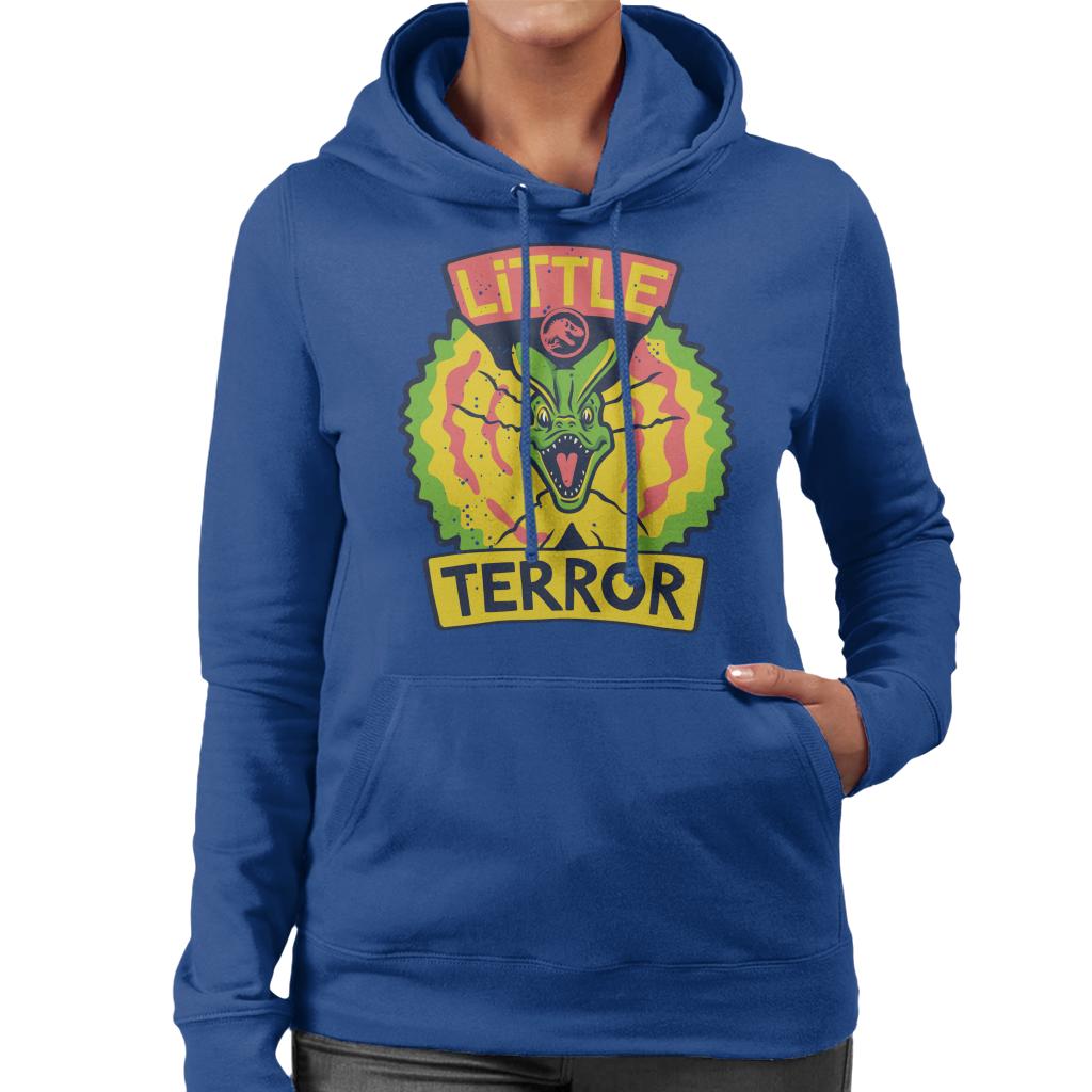 Jurassic Park Dilophosaurus Little Terror Women's Hooded product image 4