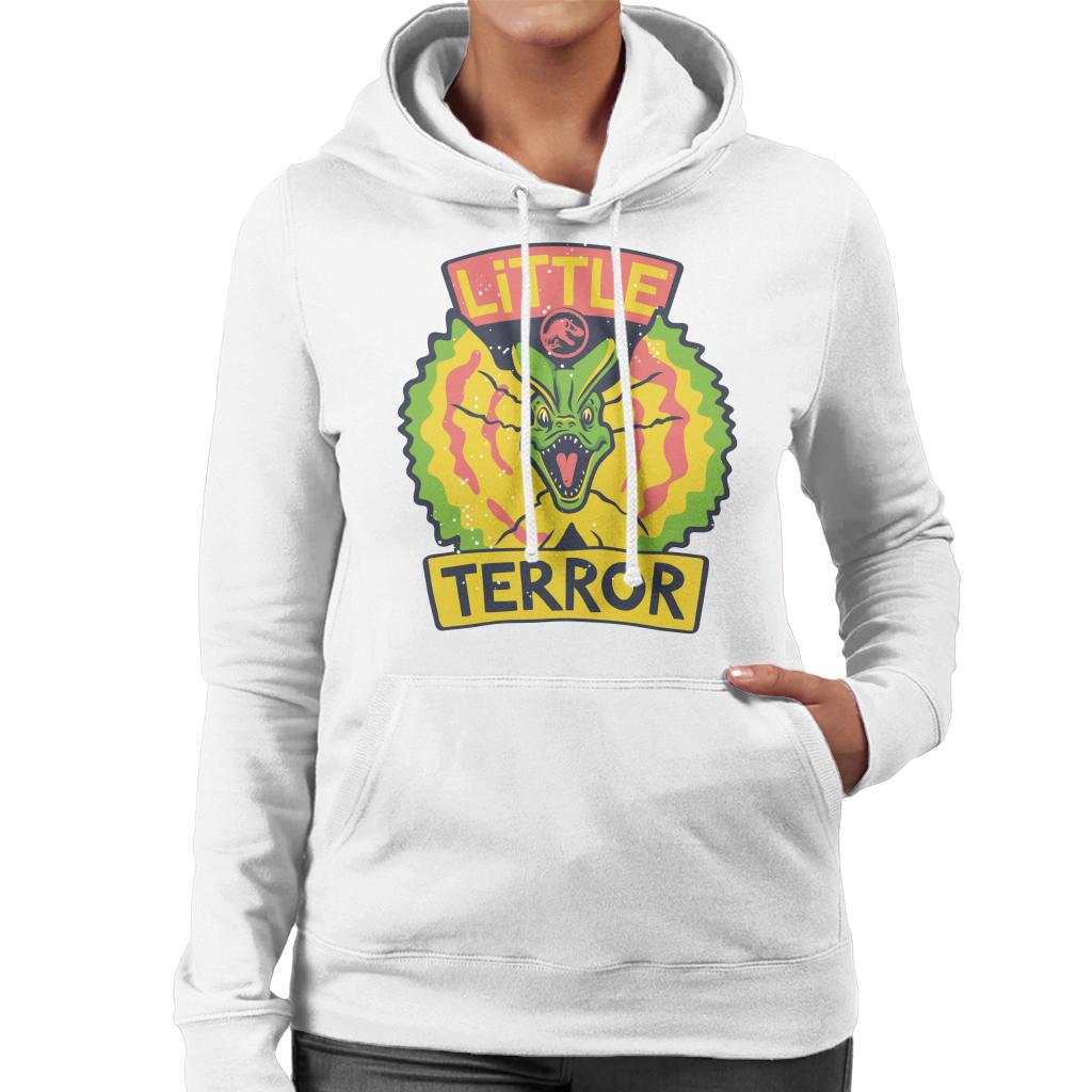 Jurassic Park Dilophosaurus Little Terror Women's Hooded product image 1