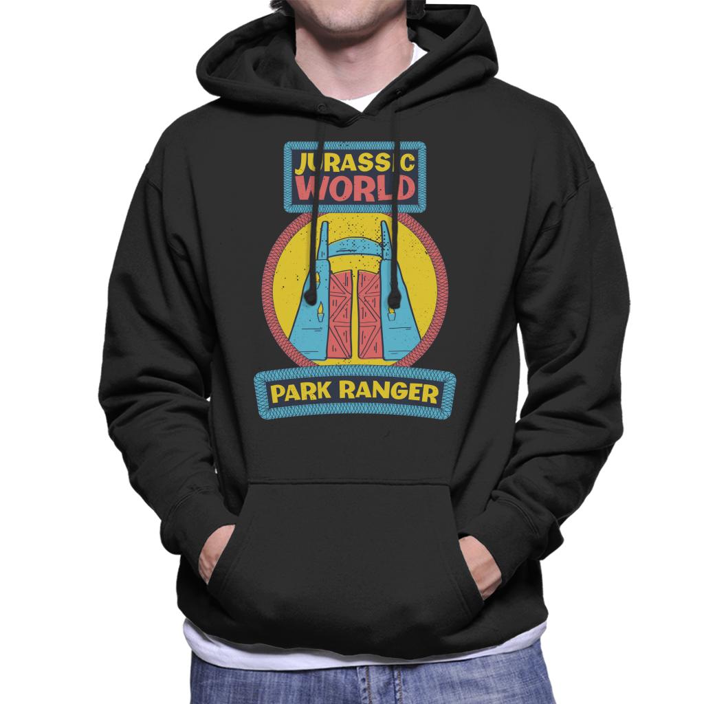Jurassic Park Entrance Ranger Men's Hooded Sweatshirt product image 1