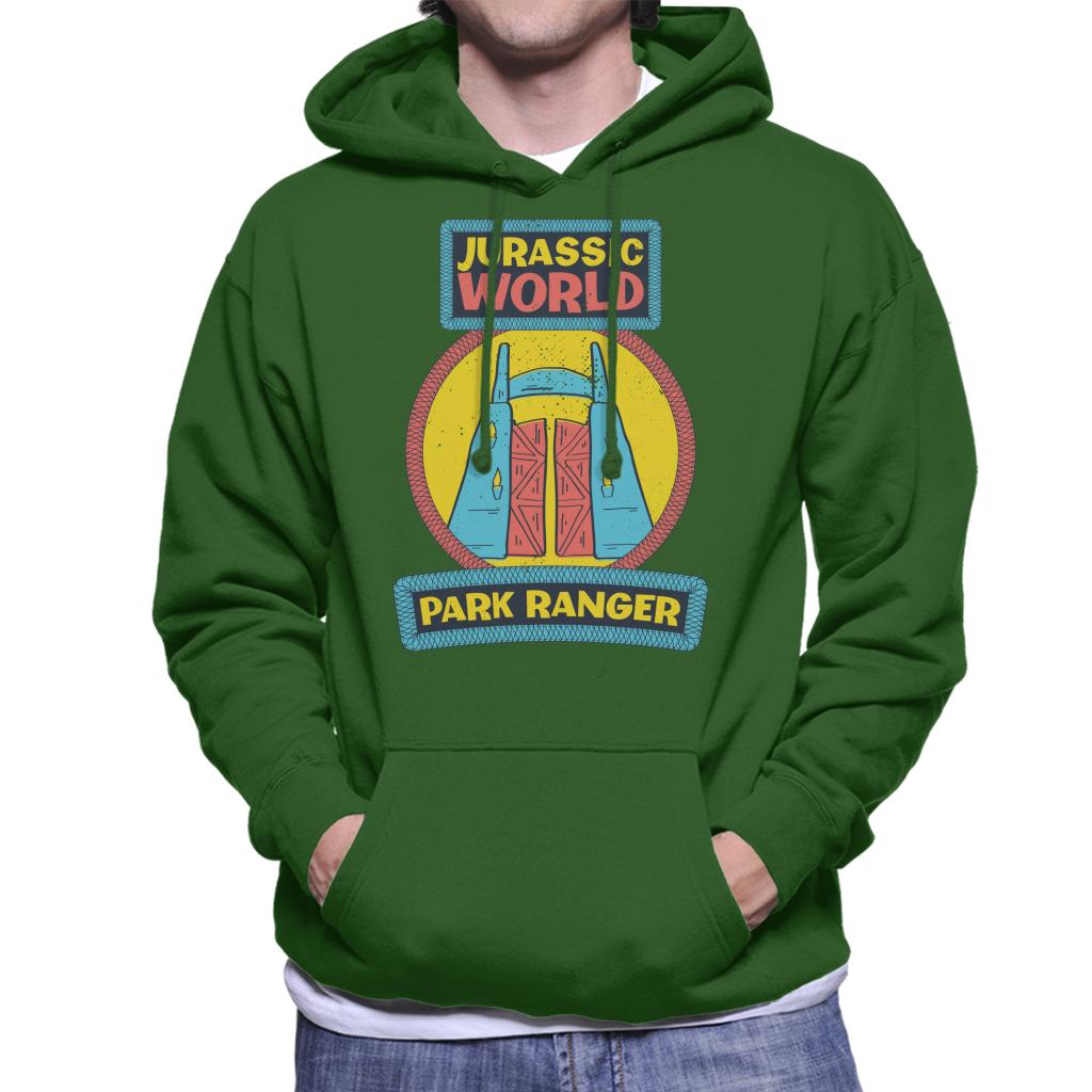 Jurassic Park Entrance Ranger Men's Hooded Sweatshirt product image 4