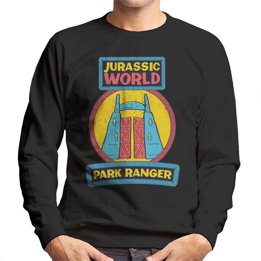 Jurassic Park Entrance Ranger Men's Sweatshirt product image 1