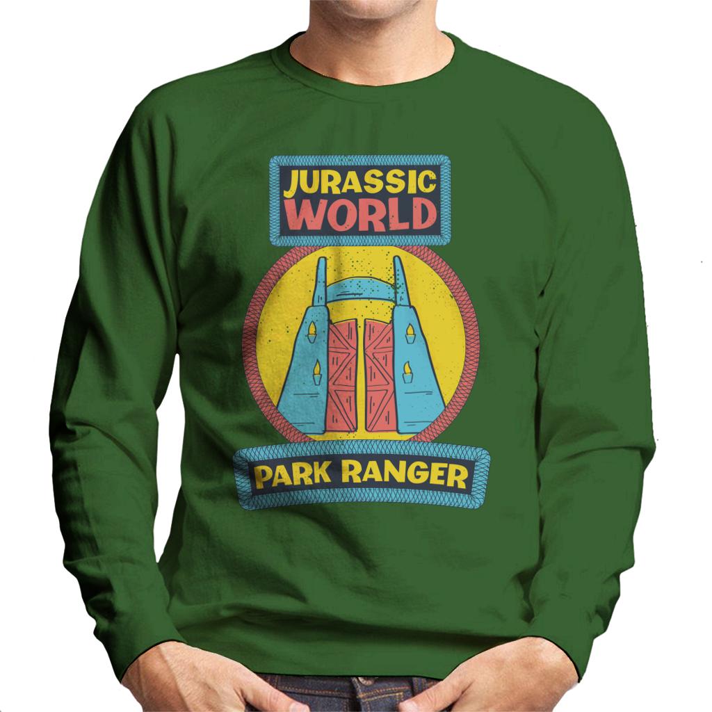 Jurassic Park Entrance Ranger Men's Sweatshirt product image 4