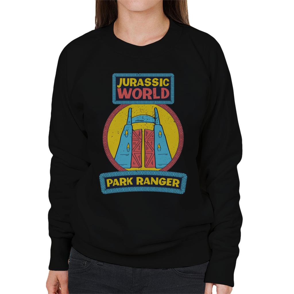 Jurassic Park Entrance Ranger Women's Sweatshirt product image 1