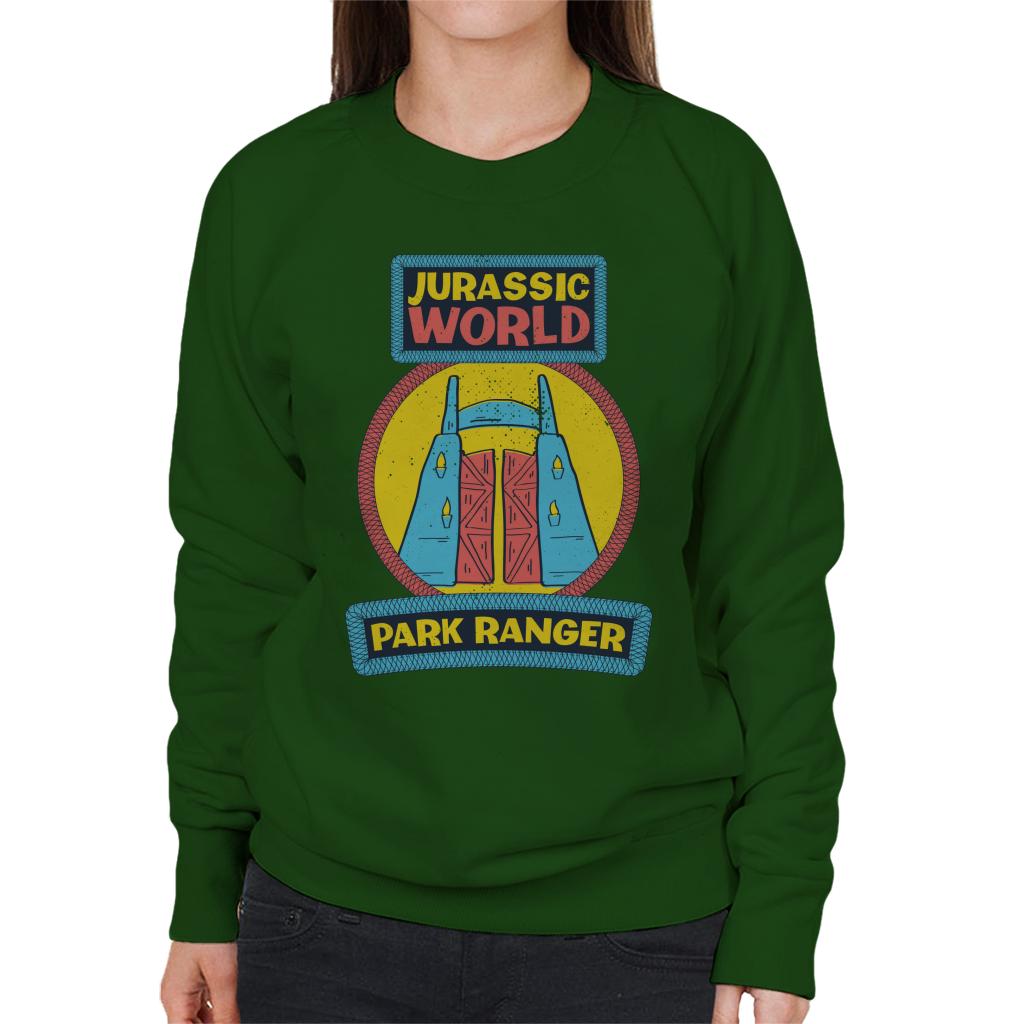 Jurassic Park Entrance Ranger Women's Sweatshirt product image 4