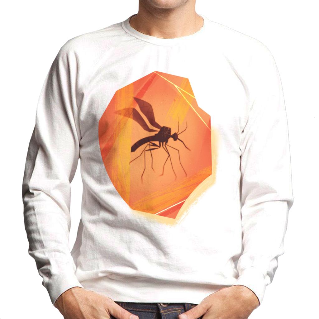 Jurassic Park Mosquito Silhouette In Amber Men's Sweatshirt product image 1