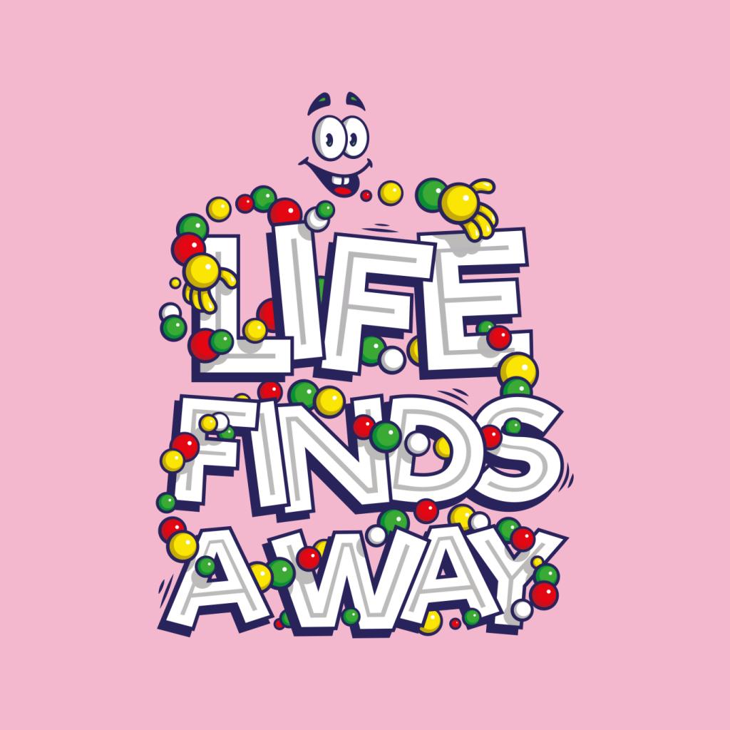Jurassic Park Tagline Life Finds Away Women's T-Shirt product image 7