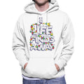 Jurassic Park Tagline Life Finds Away Men's Hooded product image 1