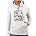 Jurassic Park Tagline Life Finds Away Women's Hooded product image 1