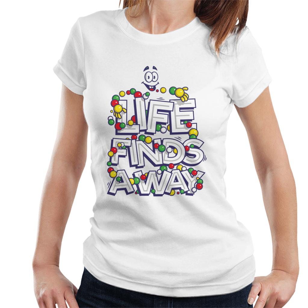 Jurassic Park Tagline Life Finds Away Women's T-Shirt product image 1