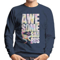 Jurassic Park Velociraptor Awesome Saurus Men's Sweatshirt product image 1