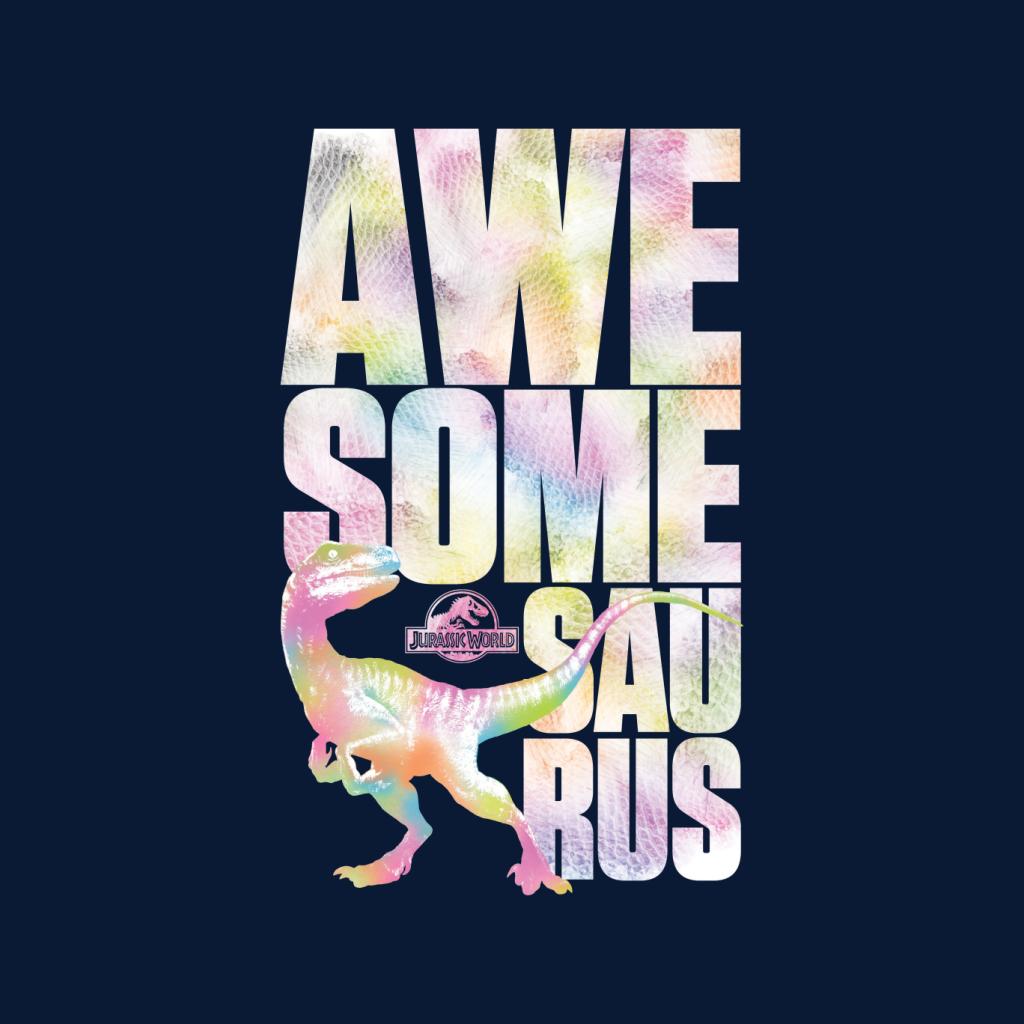 Jurassic Park Velociraptor Awesome Saurus Men's Sweatshirt product image 2
