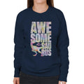 Jurassic Park Velociraptor Awesome Saurus Women's Sweatshirt product image 1