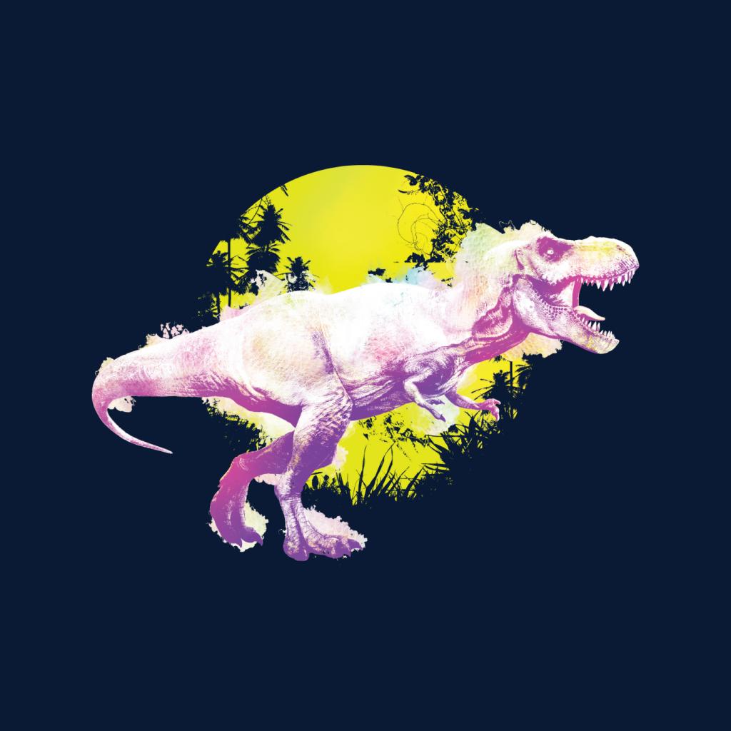 Jurassic Park T Rex Jungle Sun Women's Hooded Sweatshirt product image 2