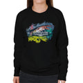 Jurassic Park Mosasaurus Brush Stroke Montage Women's product image 1