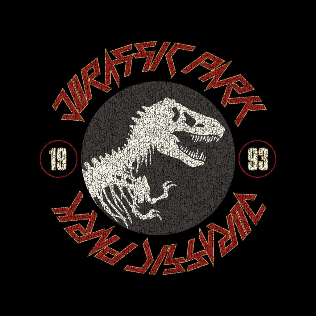 Jurassic Park Classic Logo Rock Inspired Text Women's product image 2
