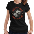 Jurassic Park Classic Logo Rock Inspired Text Women's product image 1