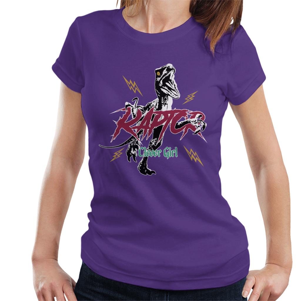 Jurassic Park Clever Girl Raptors Lightning Bolt Women's product image 4