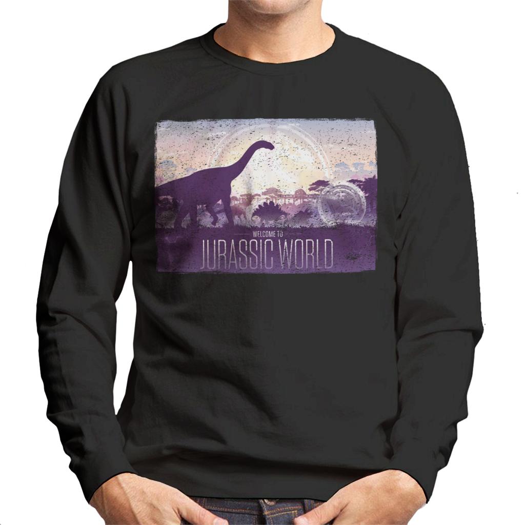 Jurassic Park Welcome To World Men's Sweatshirt product image 1