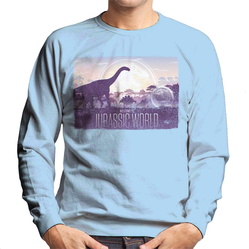 Jurassic Park Welcome To World Men's Sweatshirt product image 4