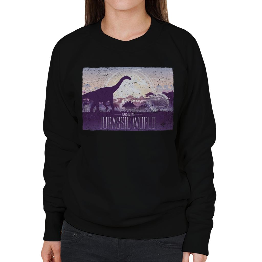 Jurassic Park Welcome To World Women's Sweatshirt product image 1