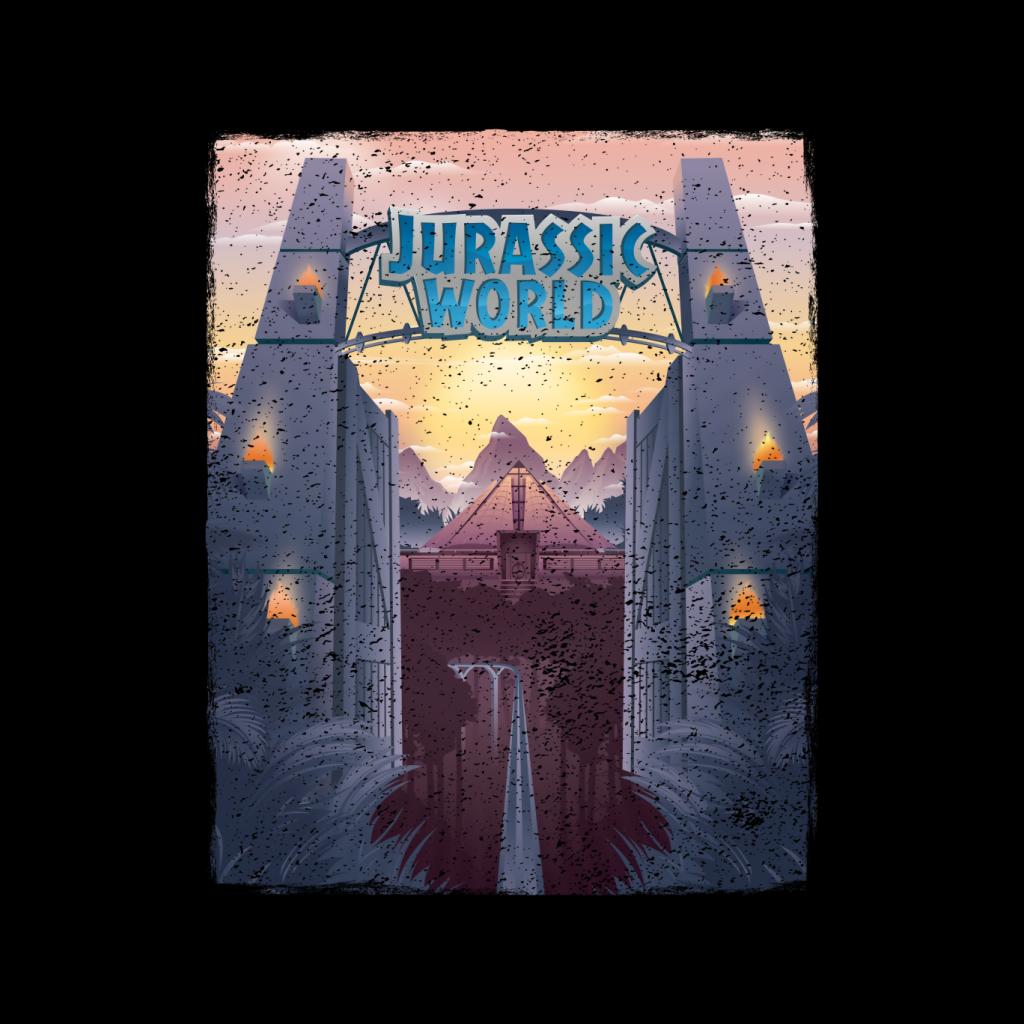 Jurassic Park Welcome To World Entrance Women's Sweatshirt product image 2