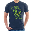 Jurassic Park Isla Nublar Green Dinosaur Silhouettes Men's product image 1
