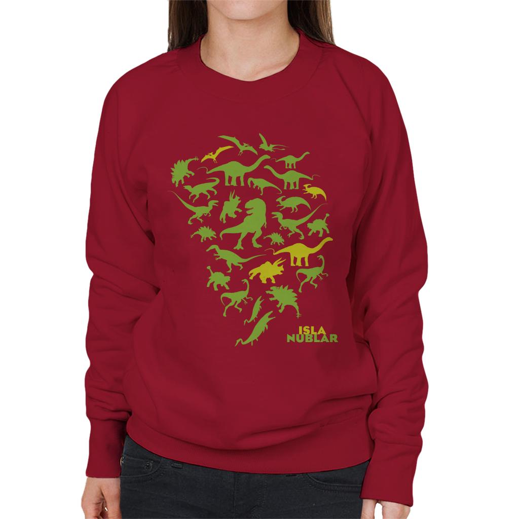 Jurassic Park Isla Nublar Green Dinosaur Silhouettes product image 4