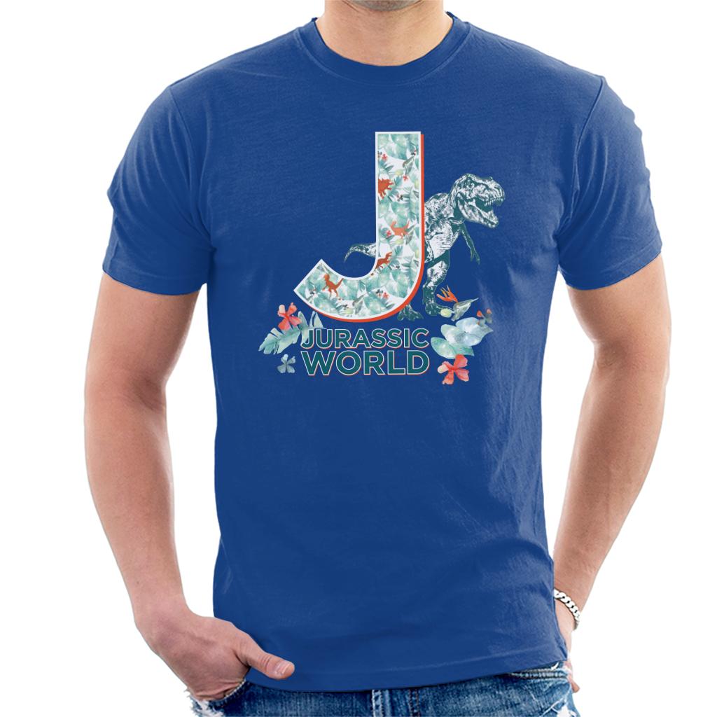 Jurassic Park Floral J Men's T-Shirt product image 4
