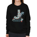 Jurassic Park Floral J Women's Sweatshirt product image 1