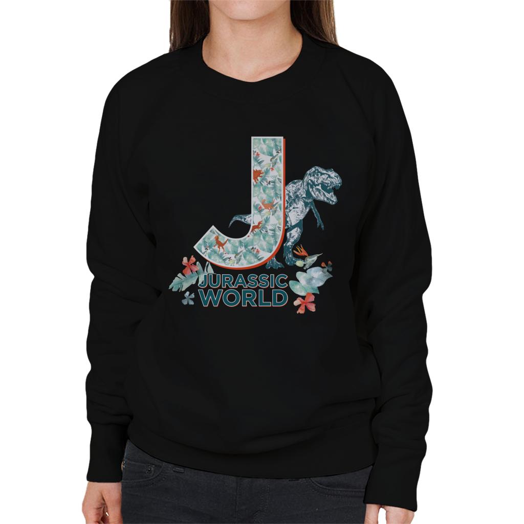 Jurassic Park Floral J Women's Sweatshirt product image 1