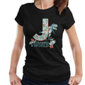 Jurassic Park Floral J Women's T-Shirt product image 1
