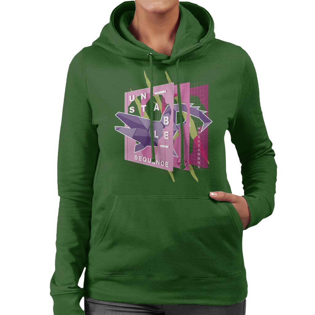 Jurassic Park Mosasaurus Unstable Sequence Women's Hooded product image 4