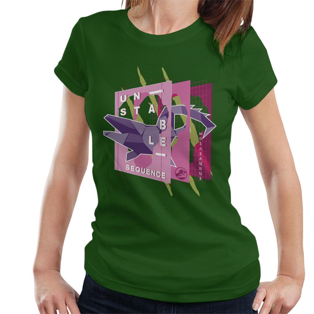 Jurassic Park Mosasaurus Unstable Sequence Women's T-Shirt product image 4