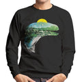 Jurassic Park Velociraptor Jungle Silhouette Men's product image 1