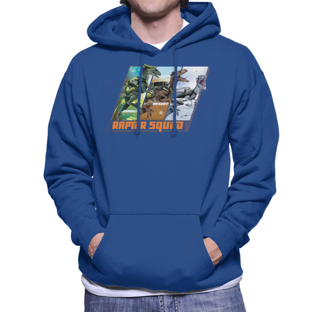 Jurassic Park Jungle Desert Arctic Raptor Squad Men's product image 4