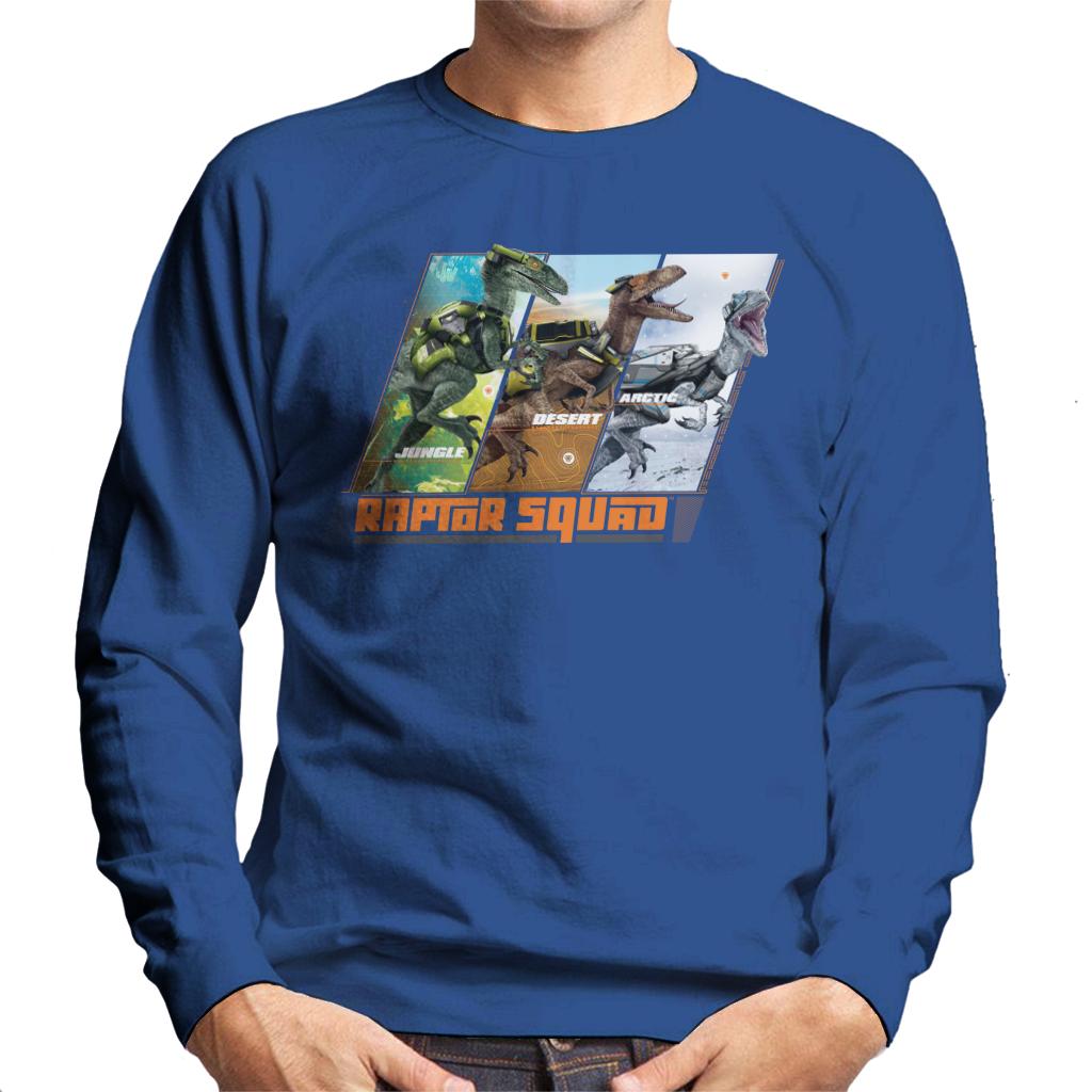 Jurassic Park Jungle Desert Arctic Raptor Squad Men's product image 4