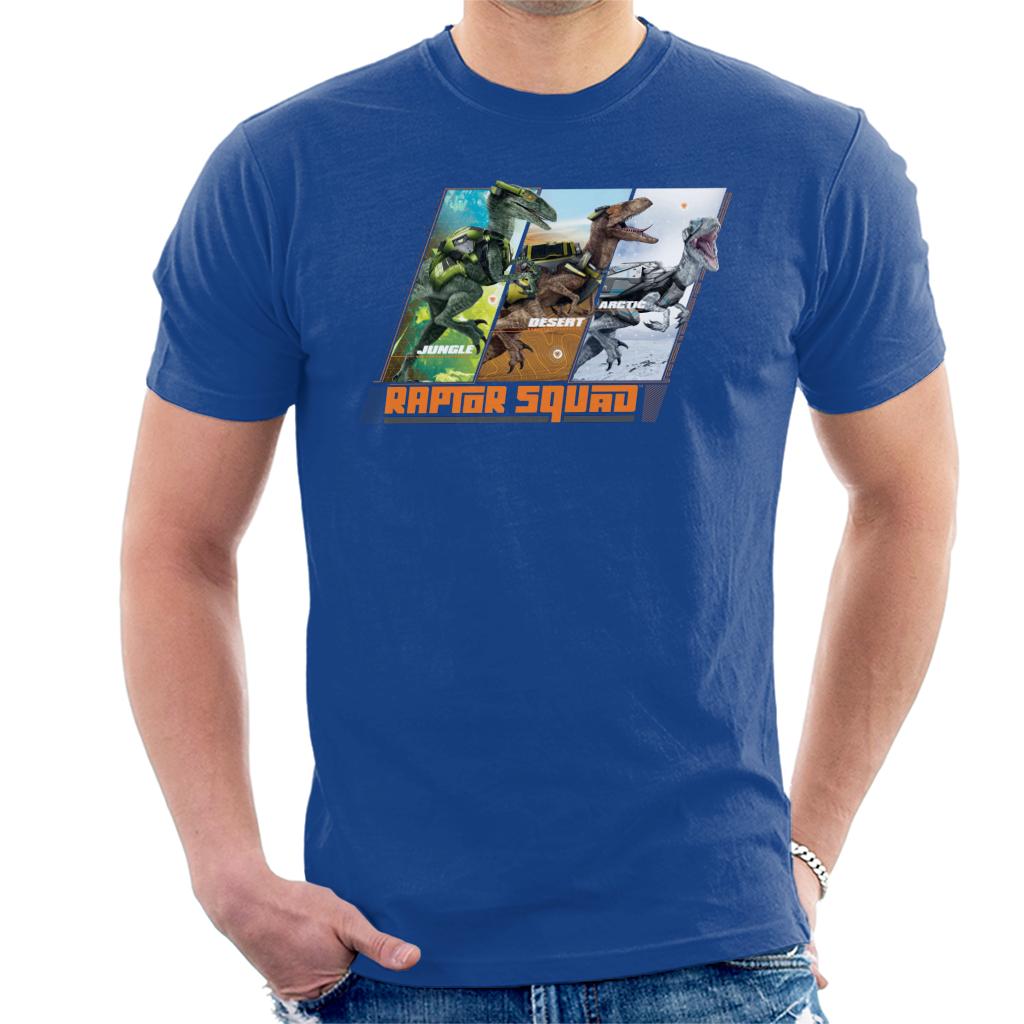 Jurassic Park Jungle Desert Arctic Raptor Squad Men's product image 4