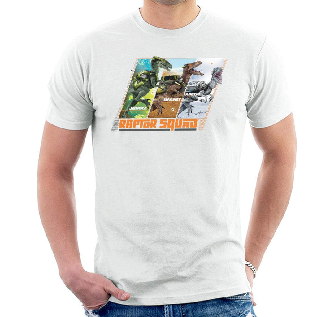 Jurassic Park Jungle Desert Arctic Raptor Squad Men's product image 1