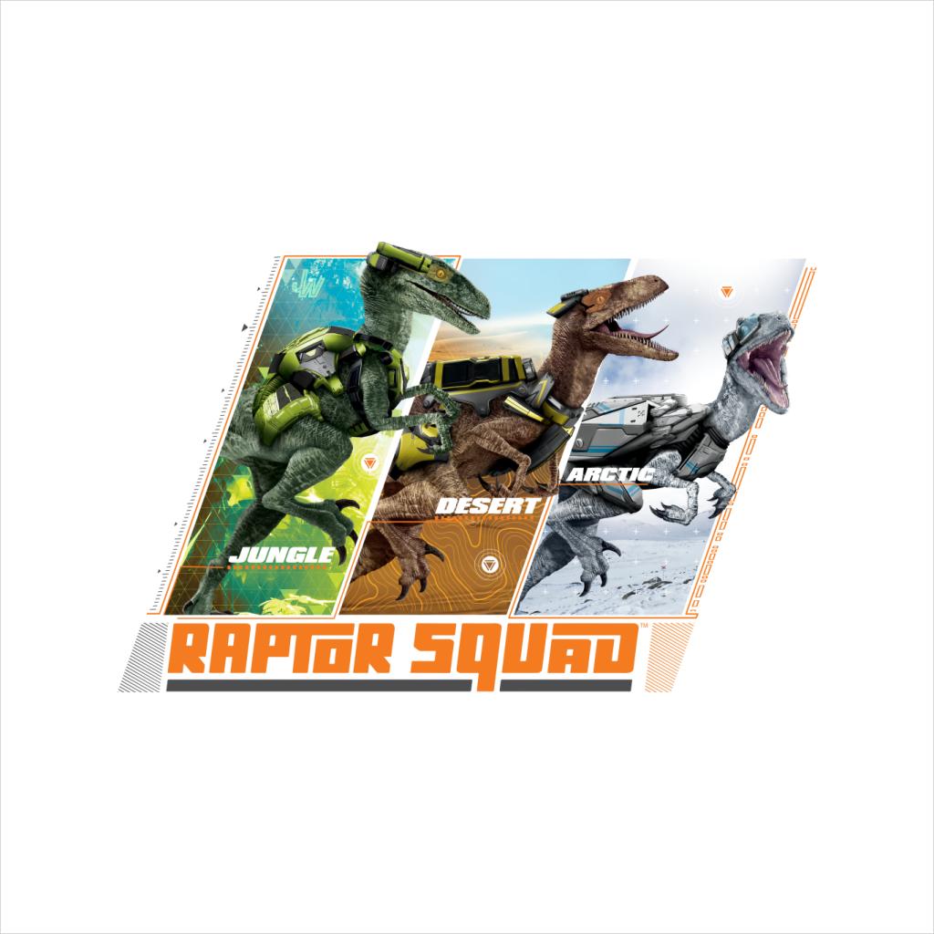 Jurassic Park Jungle Desert Arctic Raptor Squad Men's product image 2