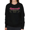 Jurassic Park Pink Gradient Rock Inspired Logo Women's product image 1