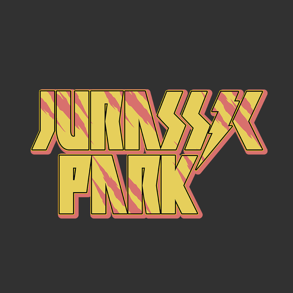 Jurassic Park Lightning Bolt Icon Men's T-Shirt product image 2