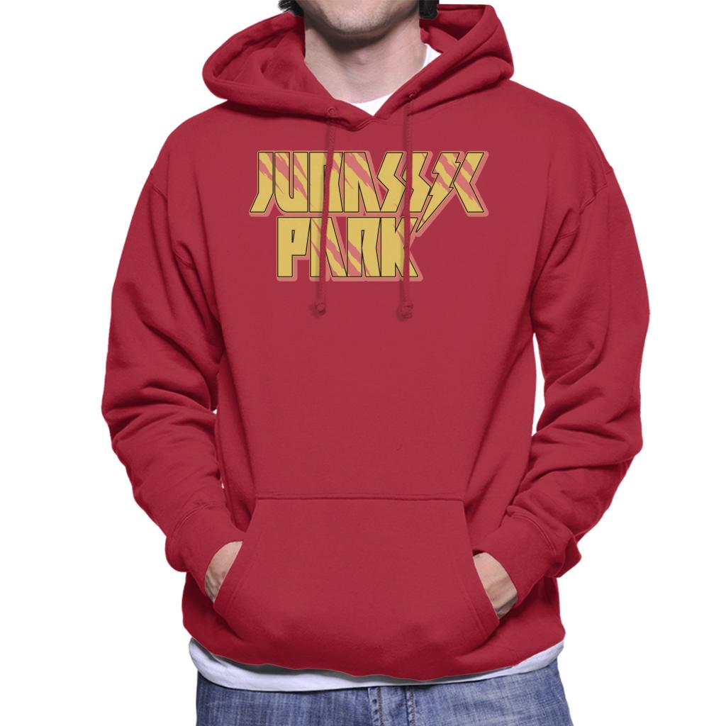 Jurassic Park Lightning Bolt Icon Men's Hooded Sweatshirt product image 4