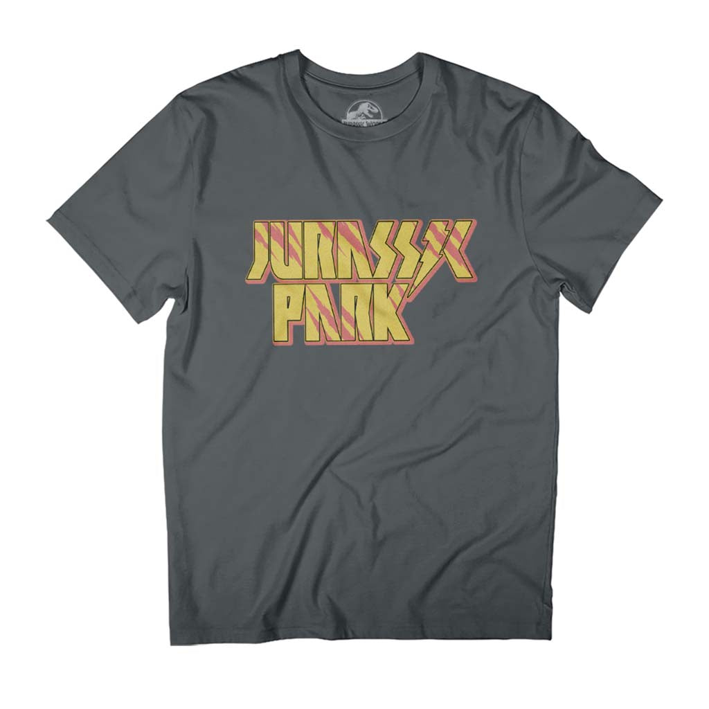 Jurassic Park Lightning Bolt Icon Men's T-Shirt product image 1