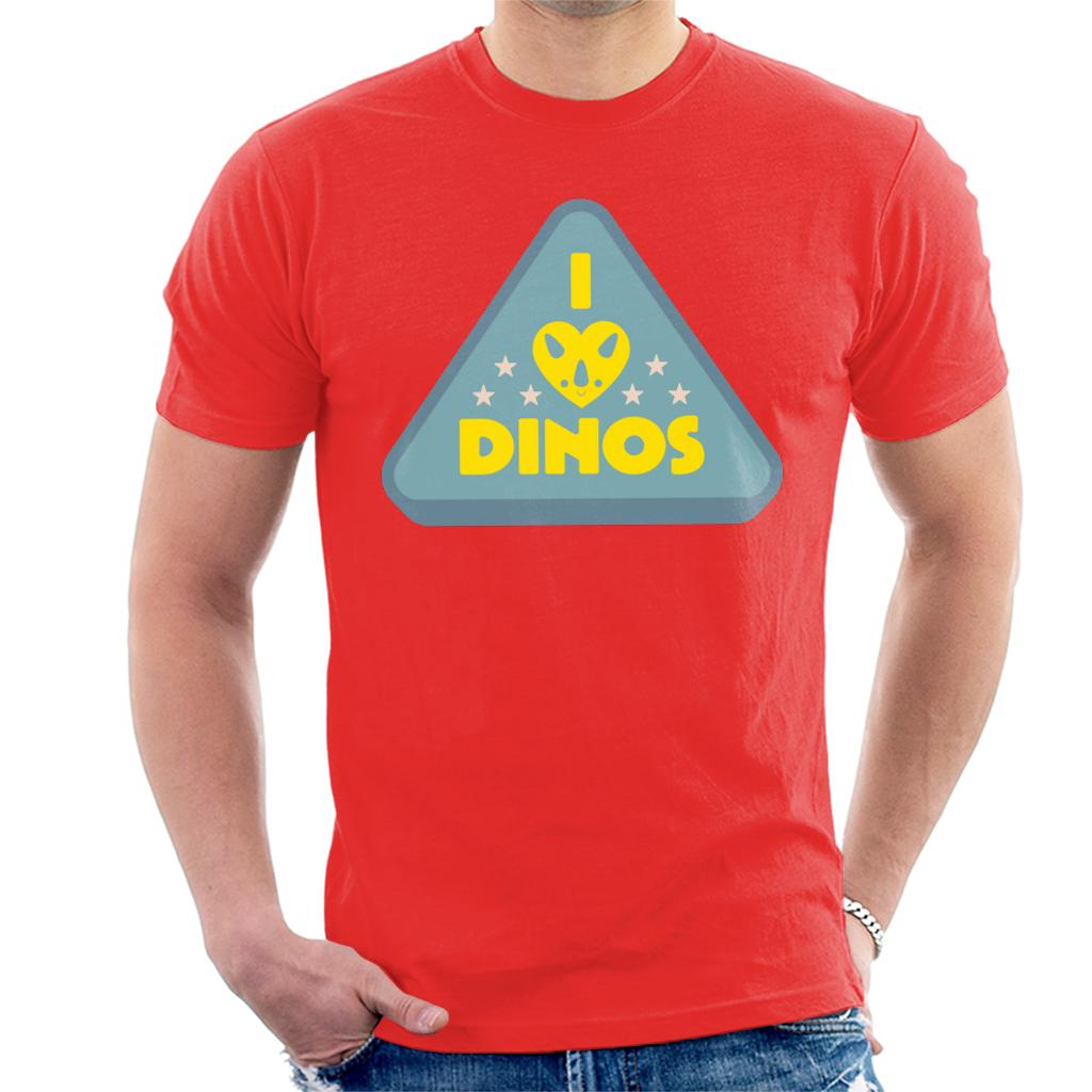 Jurassic Park I Love Dinos Men's T-Shirt product image 4