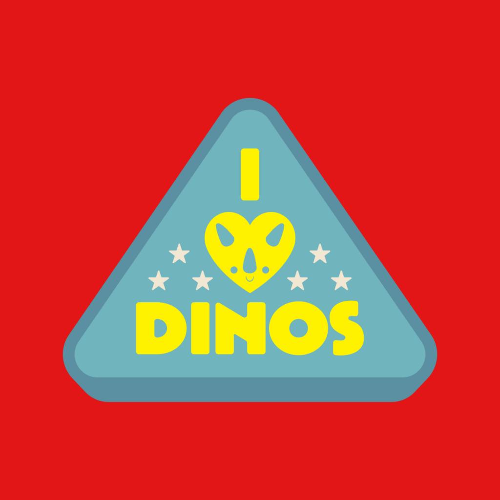 Jurassic Park I Love Dinos Men's T-Shirt product image 5