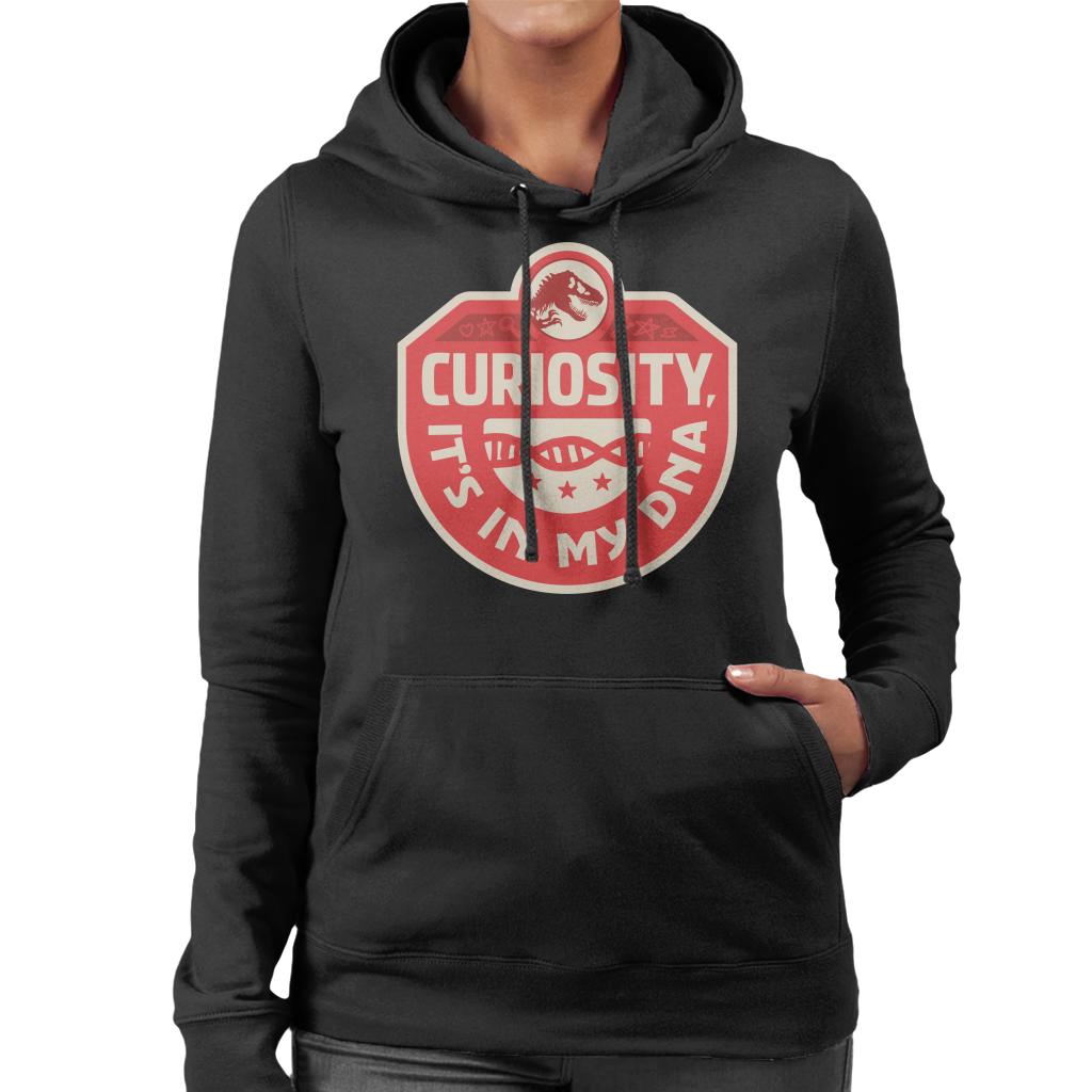 Jurassic Park Curiosity Its In My DNA Women's Hooded product image 1