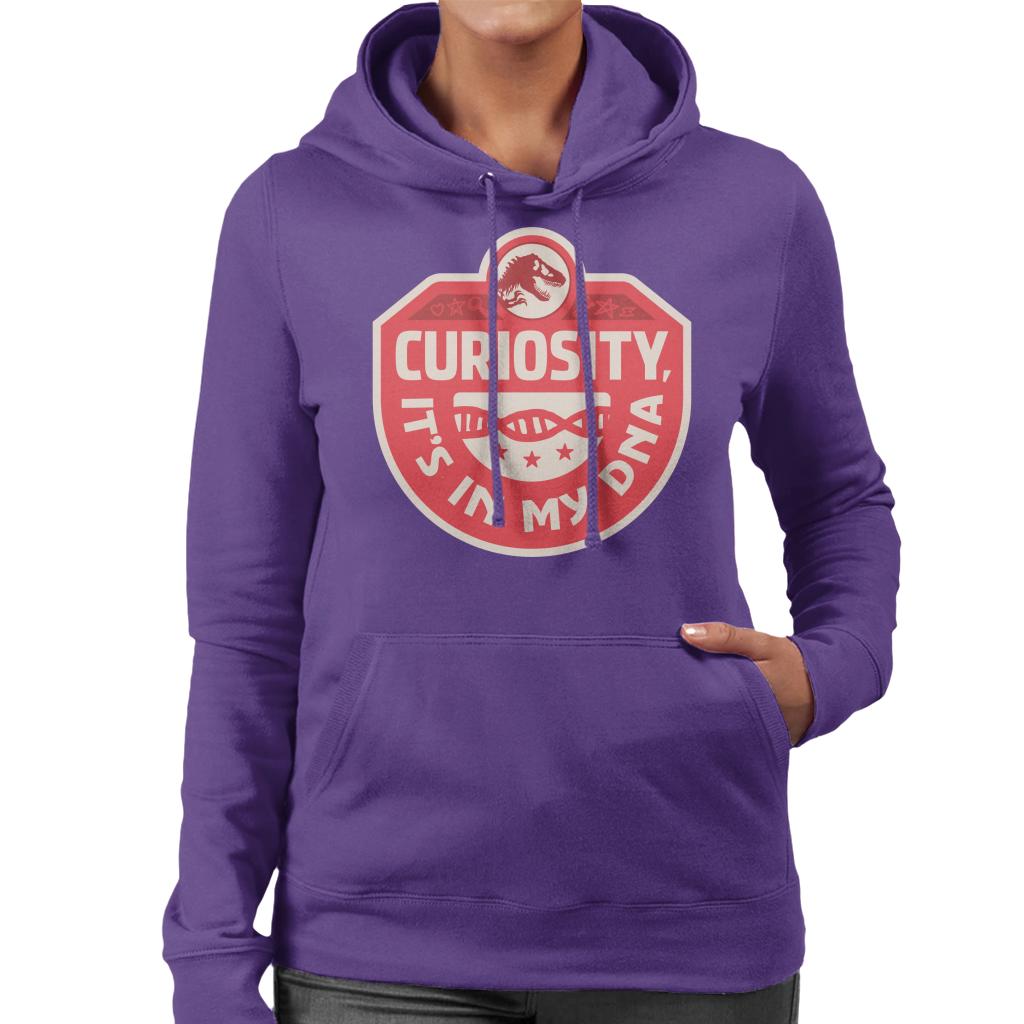 Jurassic Park Curiosity Its In My DNA Women's Hooded product image 6