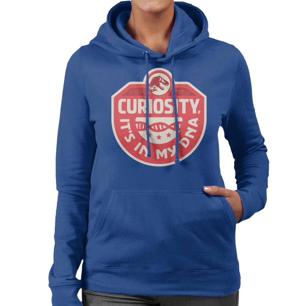 Jurassic Park Curiosity Its In My DNA Women's Hooded product image 4