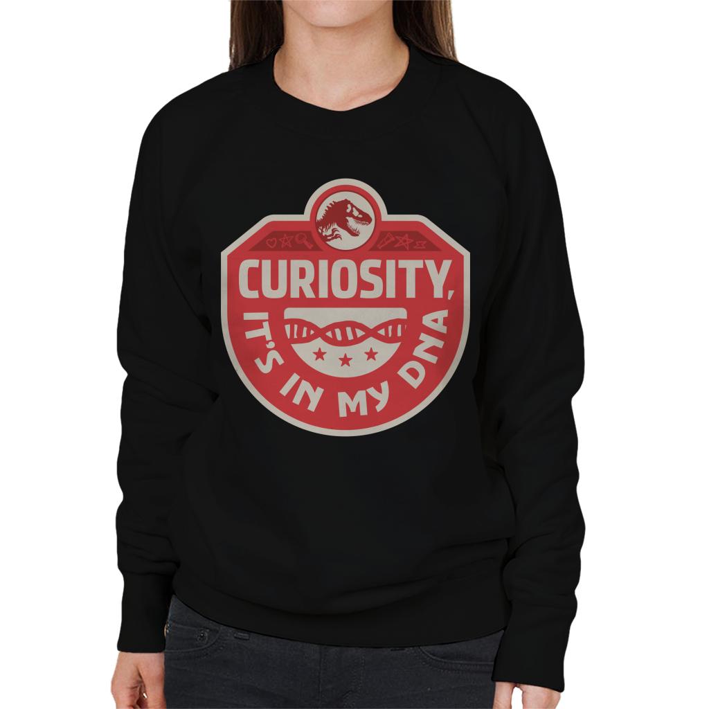 Jurassic Park Curiosity Its In My DNA Women's Sweatshirt product image 1