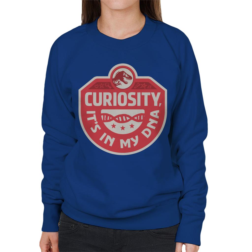 Jurassic Park Curiosity Its In My DNA Women's Sweatshirt product image 4